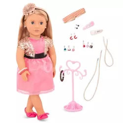 Our Generation Audra with Pierced Ears 18" Jewelry Doll