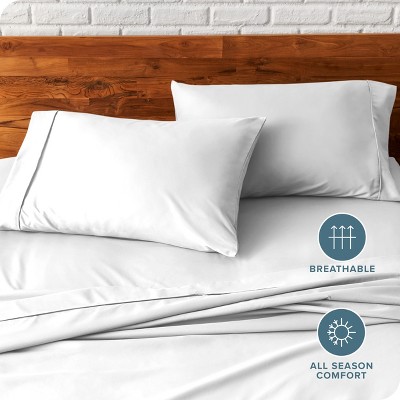 King Size Cloud Grey Hypoallergenic Microfiber Pillowcase Set