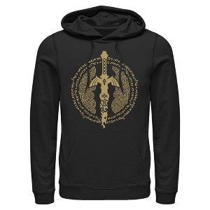 Mens Nintendo The Legend of Zelda: Tears of the Kingdom Master Sword Icon Lightweight Hoodie - 1 of 4