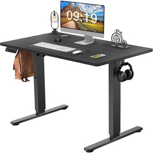 CENGHU Electric Height Adjustable Standing Desk, 40 x 24 Inch Sit Stand up Desk for Work Office Home, Rising Computer Table - 1 of 4