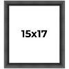 PosterPalooza | Refined Black Picture Frame - UV Acrylic, Foam Board Backing, Hanging Hardware - 2 of 4