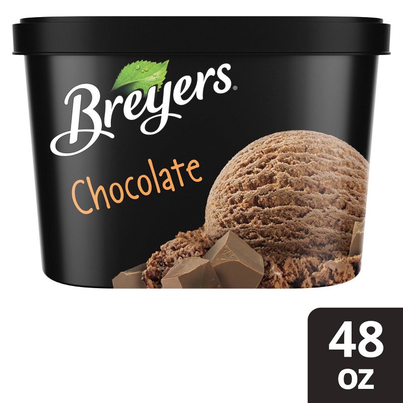Breyers Original Chocolate Ice Cream - 48oz, 1 of 13