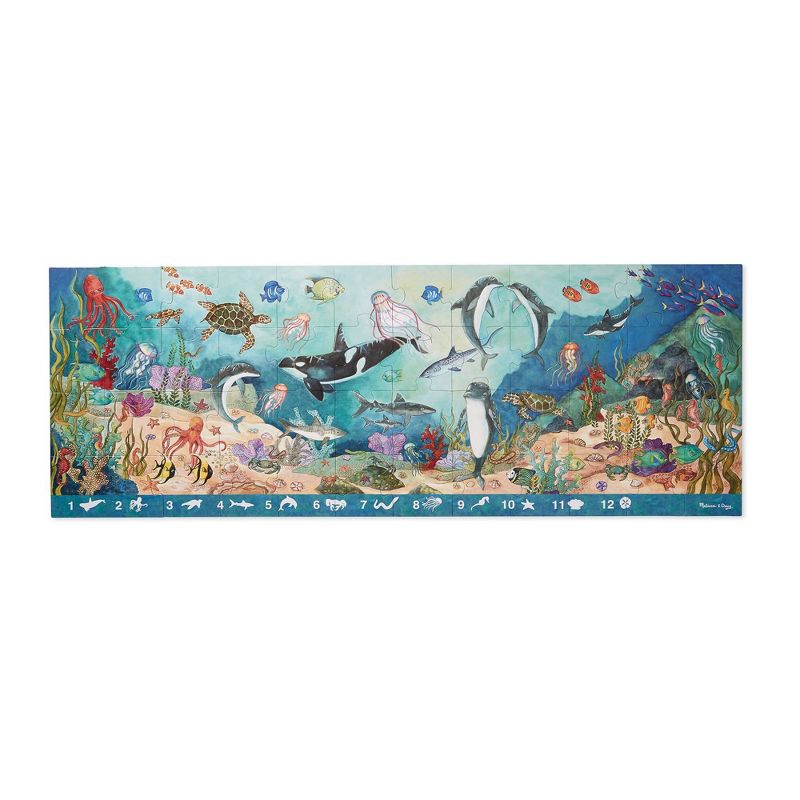 Melissa And Doug Search And Find Beneath The Waves Floor Puzzle 48pc, 5 of 11