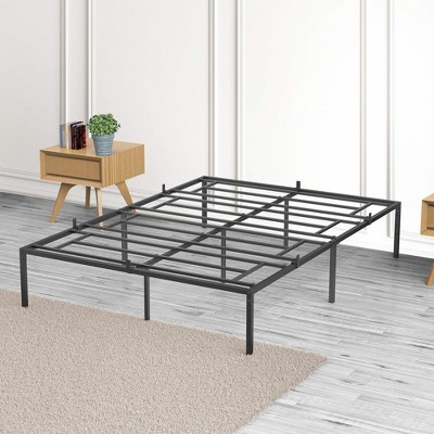Bed Frame with Steel Slat Support