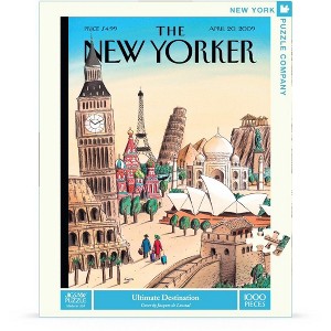 New York Puzzle Company Ultimate Destination 1000 Piece Puzzle - 1 of 4
