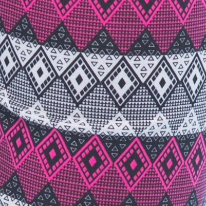 aztec diamond fuchsia