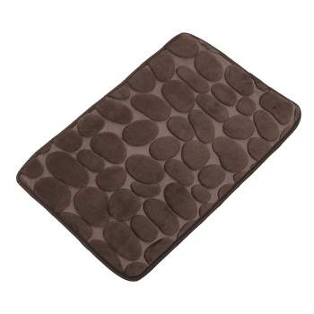  Brown Square Bath Mats for Bathroom,Geometric Interspersed  Bathroom Mats Rugs Creative Design Machine Washable Rug Carpets Floor Mat  Bathroom Decorations 16x24 Inches for Kitchen Bedroom Door Mat : Everything  Else