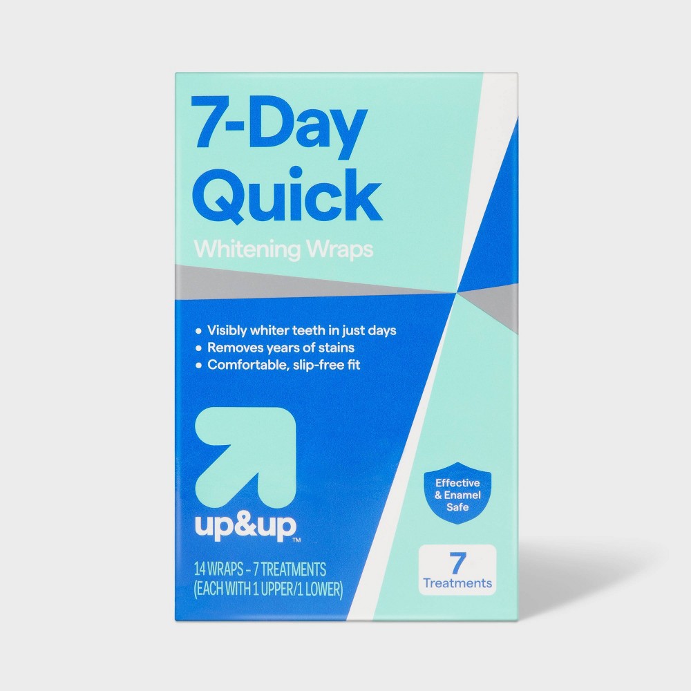 Photos - Toothpaste / Mouthwash 7-Day Quick Whitening Wraps - up & up™