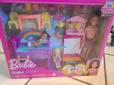 Barbie Skipper Babysitters Inc. Ultimate Daycare Playset With 3 Dolls ...