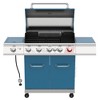 Royal Gourmet 5-Burner BBQ Cabinet Style 74000 BTU Gas Grill Blue - 2 of 4