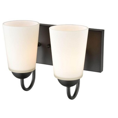 Millennium Lighting Ivey Lake 2 - Light Vanity in  Matte Black