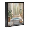 Stupell Industries Cozy Bathtub with Plants Framed Giclee Art - 2 of 4