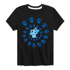 Boys' - Blue's Clues & You! - Blue Spiral Short Sleeve Graphic T-Shirt - 1 of 4