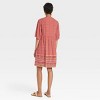 Women's Flutter Elbow Sleeve A-Line Dress with Tassels - Knox Rose™ - image 2 of 3