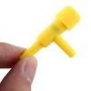 Unique Bargains Aquarium Yellow Plastic Two Ways Air Control Valves 3 Pcs - 3 of 3