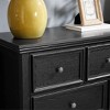 NicBex Farmhouse Drawer Dresser,Modern Tall/Double Dressers with Round Handles,Chest of Drawers for Bedroom,Living Room,Dining Room,Hallway - 4 of 4