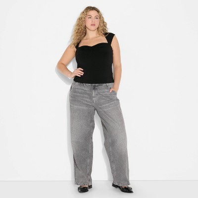 Women's Synthetic Open Back Tank Top - Wild Fable™