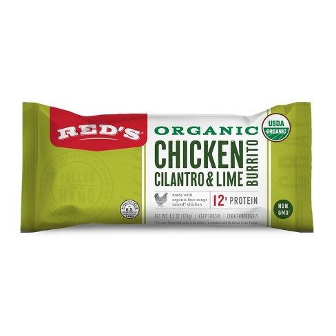 Red S Chicken Cilantro Lime Burrito 4 5oz Target