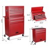 ORRD 8-Drawer Rolling Tool Chest with Detachable Top Tool Box - 3 of 4