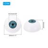 Unique Bargains Realistic DIY Craft Three-Dimensional Acrylic Doll Eyes 2 Pair - 2 of 4
