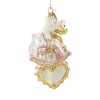 Huras Babys First Christmas  -  I Glass Ornament 6.00 Inches -  Ornament Rocking Horse 1St  -   -  Glass  -  Multicolored - 2 of 3