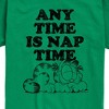 Boys' - Garfield - Any Time Is Nap Time Short Sleeve Graphic T-Shirt - 2 of 4