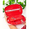 Disney Minnie Mouse Nylon Jewelry Organizer Storage with Zip Closure - 4 of 4