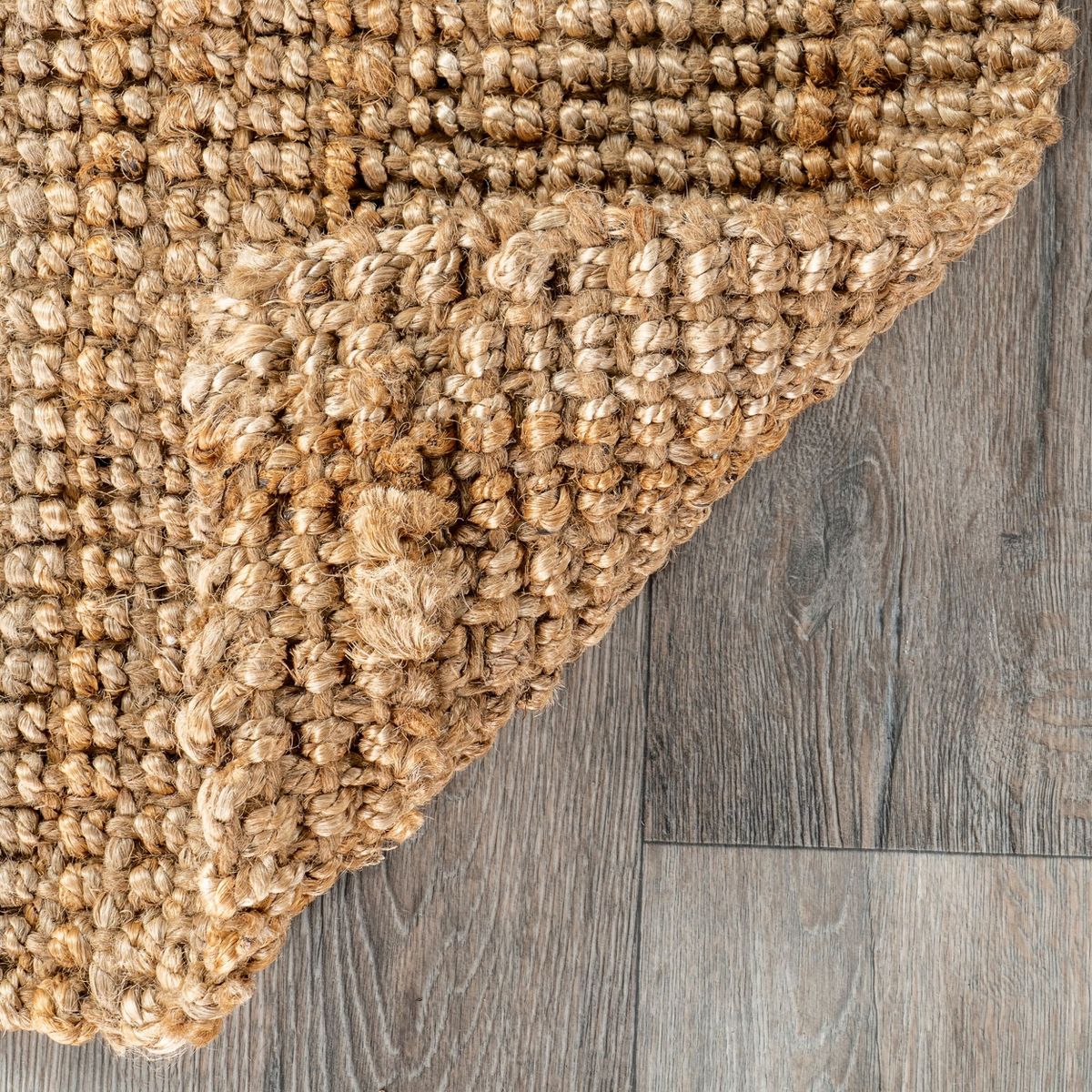 Nuloom Ashli Solid Farmhouse Jute Indoor Area Rug - thumbnail 8