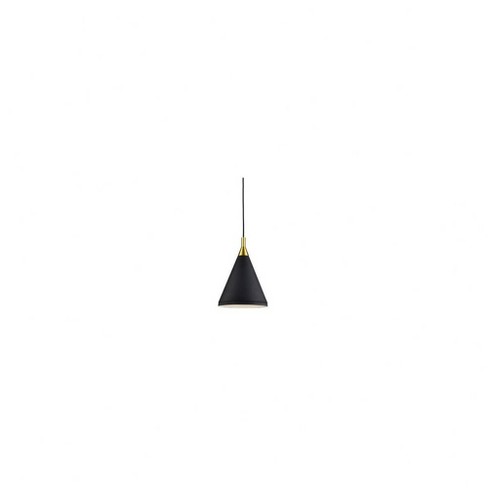 Kuzco Lighting Dorothy 1 - Light Pendant In Black/gold : Target