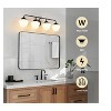 KAISITE 3 - Light Dimmable Vanity Light Black Bathroom Light Fixture - 4 of 4