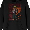 Demon Slayer Karaku Adult Black Long Sleeve Hooded Sweatshirt - 2 of 4