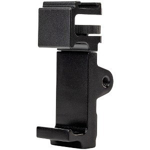 Saramonic SR-BSP1C Aluminum Smartphone Holder for Tripods & Stabilizing Handgrips with Mounting Shoe for Microphones, Receivers, Lights & more - 1 of 4