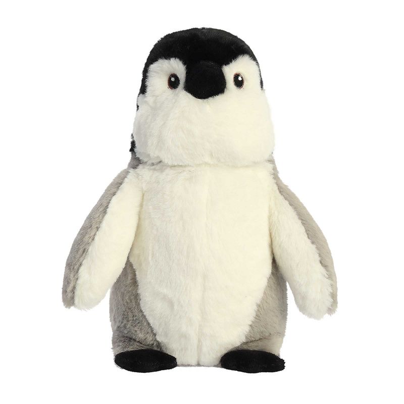 Aurora Medium Penguin Eco Nation Eco-Friendly Stuffed Animal Gray 9.5", 4 of 8