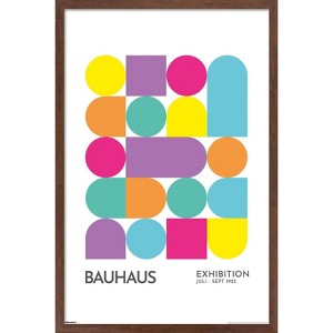 Trends International Reinders: Bauhaus - Funky Colors Framed Wall Poster Prints - 1 of 4