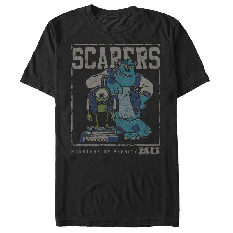 Men's Monsters Inc Mike and Sully Scarers T-Shirt, 1 of 5