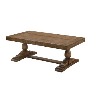 Best Master Furniture,Amy 52" Transitional Wood Coffee Table - 1 of 3