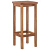 vidaXL Bar Stools 4 pcs Solid Wood Acacia - 3 of 4