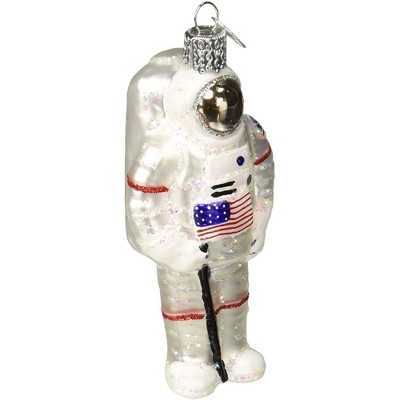 Old World Christmas Blown Glass Ornament for Christmas Tree, Astronaut