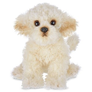 Bearington White Dog 13 Inch White Dog Stuffed Animal - Labradoodle Maltipoo Stuffed Animals - 1 of 4