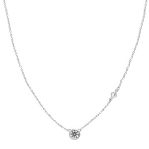 Silpada 'Marvel' Cubic Zirconia Necklace in Sterling Silver, 16" + 2" - 1 of 4