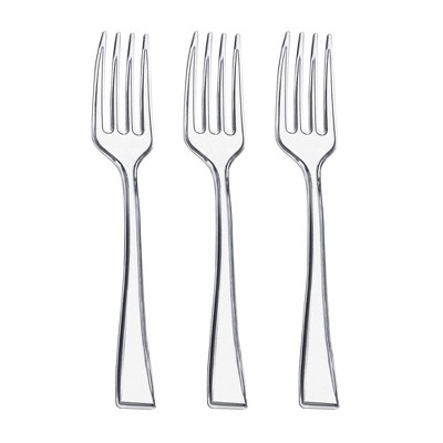 Smarty Had A Party Clear Mini Plastic Disposable Tasting Forks (960 ...