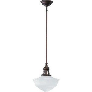 Quorum Lighting 1 - Light Pendant in  Oiled Bronze - 1 of 1