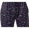 Marvel Mens' Loki TV Series Logo  Tossed Print Sleep Pajama Pants Black - 4 of 4