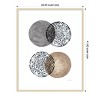 Amanti Art Collected Mandala Stamp II by Yvette St. Amant Wood Framed Wall Art Print - 4 of 4