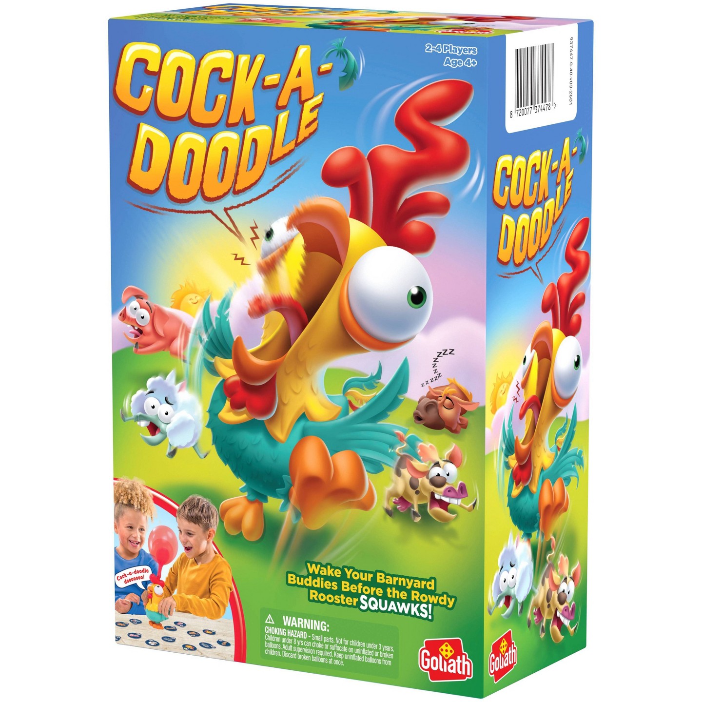Детская настольная игра Goliath Cock-A-Doodle Board Game — фото 5