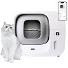 FURBULOUS Odor Free Self Cleaning and Packing Cat Litter Box - White - 2 of 4