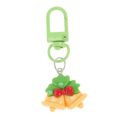 Unique Bargains Christmas Keychain Lobster Clasp Alloy Resin 2.36"x0.98" 1 Pc