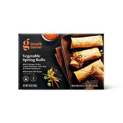 Frozen Vegetable Spring Rolls - 10oz/5ct - Good &#38; Gather&#8482;