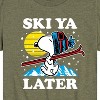 Boys' - Peanuts - Snoopy Ski Ya Later Short Sleeve Graphic T-Shirt - 2 of 4