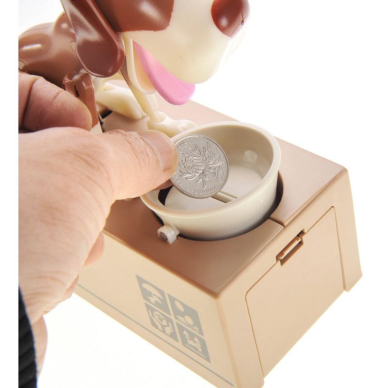 Ready! Set! Play! Link Dog Piggy Bank, Puppy Money Saving Box For Girls And Boys, 5 of 7